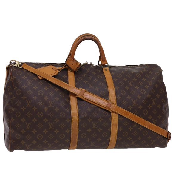 Louis Vuitton Handbags - LOUIS VUITTON Monogram Keepall Bandouliere 60 Boston Bag M41412 LV Auth yk6538